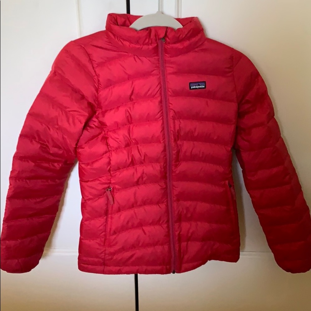 Patagonia Red Down Sweater-Jacket